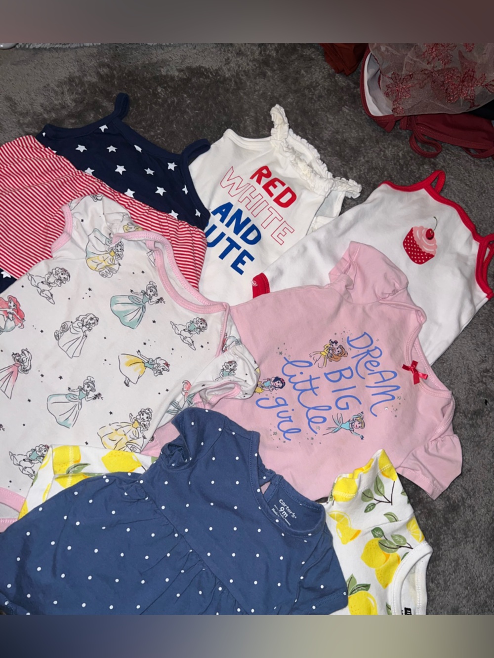 Babygirl 6-9 months clothes bundle!